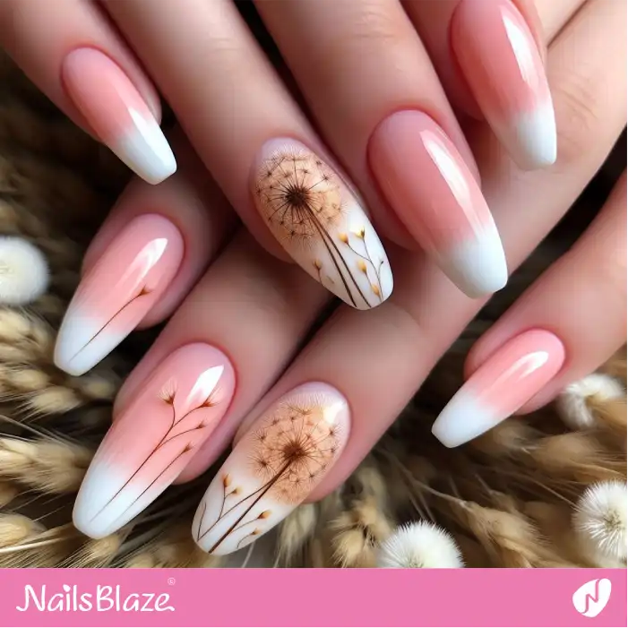 Dandelion Design Peach Fuzz Nails | Color of the Year 2024 - NB1756